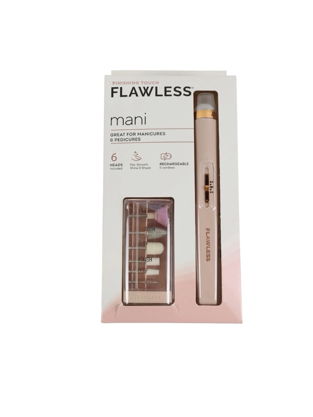 FLAWLESS Mani Rechargeable Nail Care Set in Pink